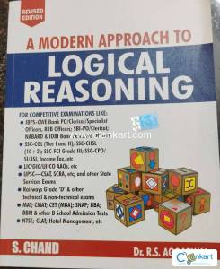 A Modern Approach to Logical Reasoning S Chand - R. S Aggarwal