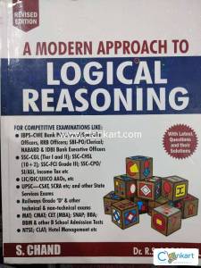 A Modern approach to Logical Reasoning by Dr. R.S. Aggarwal