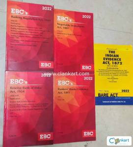 A Set of Banking Law Bare Act Books