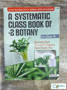 A Systematic Class book of Botany for class 11