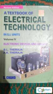 A TECTBOOK OF ELECTRICAL TECHNOLOGY VOL-IV Author(s) A.K, B.L. Theraja