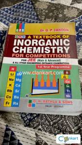 A TESTBOOK OF INORGANIC CHEMISTRY BY Dr. O.P. Tandon