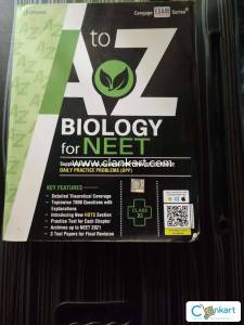 A TO Z BIOLOGY FOR NEET CLASS 11