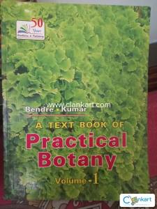 A Text Book OF Practical Botany Volume-1