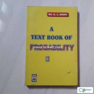 A Text Book of Probability by Dr K C Sinha