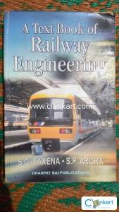 A Text Book of Railway Engineering by S.C. SAXENA S.P. ARORA