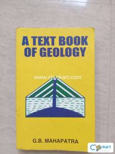 A Text book of geology