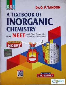 A Textbook Of Inorganic Chemistry for NEET By Dr. O. P. Tandon