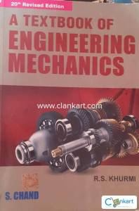 A Textbook of Engineering Mechanics by R S Khurmi