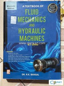 A Textbook of Fluid Mechanics and Hydraulic Machines