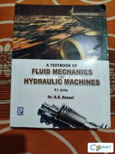 A Textbook of Fluid mechanics and hydraulic machines