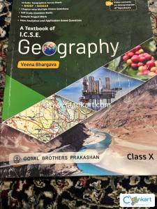 A Textbook of ICSE Geography