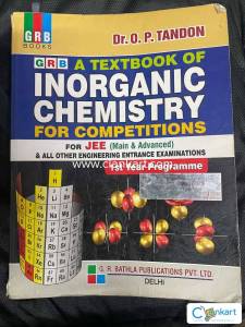 A Textbook of Inorganic Chemistry For Competitions for JEE