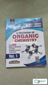 A Textbook of ORGANIC CHEMISTRY for JEE (Main & Advanced)