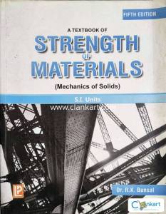 A Textbook of Strength of Materials by Dr. R.K. Bansal.