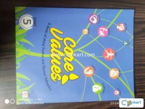 A book of Moral science and Physical education for class 5