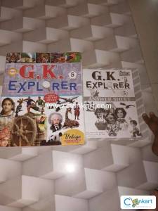 A book of general knowledge name GK Explorer for class 5