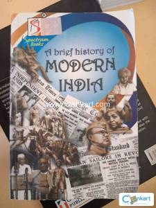 A brief history of modern india( spectrum book)