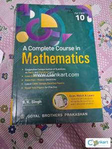 A complete course in mathematics bk singh