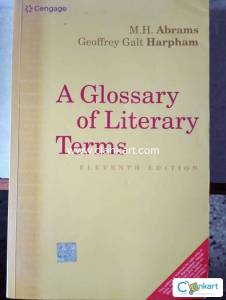 A glossary of literary terms by M H Abrams