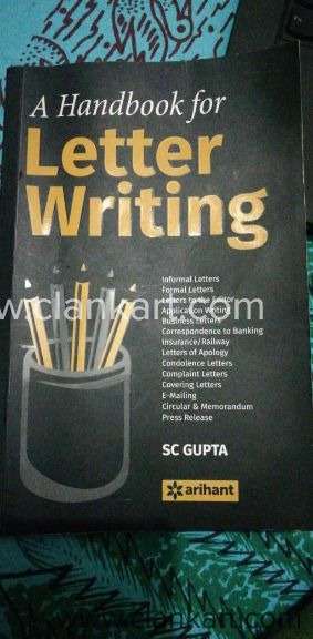 A handbook for letter writing by sc gupta