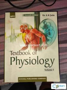 A k jain physiology 7th edition both volume ( negotiable)