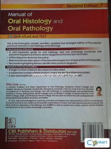 A manual of oral histology and pathology second edition for dentistry