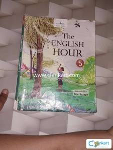 A text book of English the English hour for class 5 by ripple books