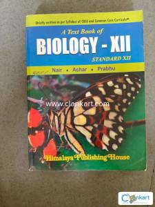 A text book of biology 12