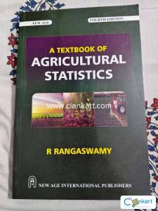 A textbook of Agricultural Statistics