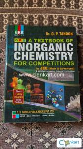 A textbook of Inorganic Chemistry for IIT JEE by Dr. O.P.Tandon