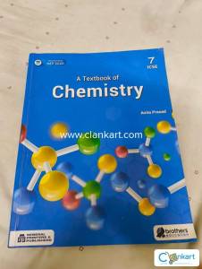 A textbook of chemistry icse 7