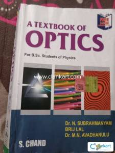 A textbook of optics