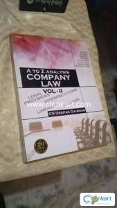 A to Z Analysis Company Law (Vol. II)