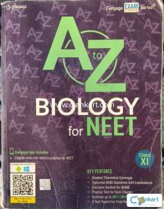 A to Z Biology for NEET: Class XI By cengage 2021