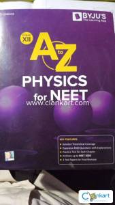 A to Z PhysicsNEET BOOKS OF BYJUS