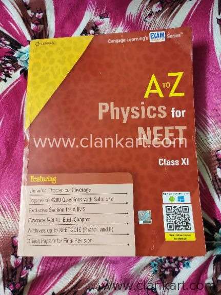 A to Z Physics for Neet for class 11th CENGAGE