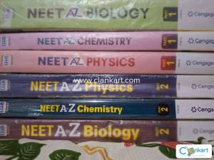A to Z cengage neet books for both 11 and 12