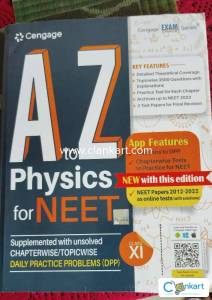 A to Z physics for NEET CLASS XI physics