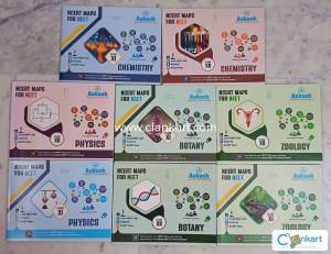 Aakash NEET NCERT Maps (2025) Full Combo Set (Class 11 & 12)