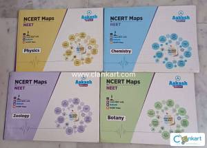 Aakash NEET NCERT Maps Complete PCB Set - Class 11 & 12 Combo