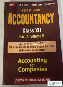 Accountancy Class 12 Part A Volume II
