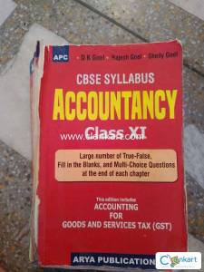 Accountancy DK. GOEL (includes GST) for class 11 CBSE