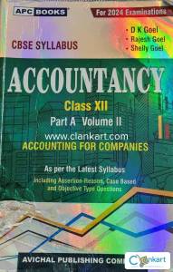 Accountancy Dk Goel Class 12 accounting for companies
