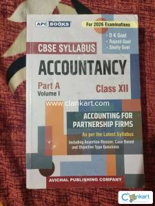Accountancy Part A class 12 by DK Goel