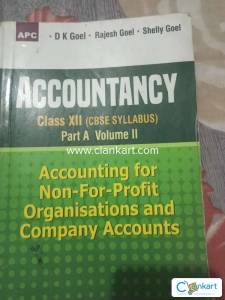 Accountancy Part A volume 2  class 12