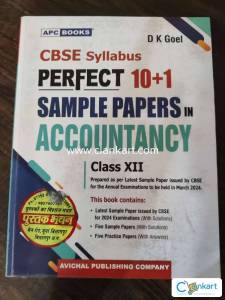 Accountancy Sample Paper DK Goel Class 12