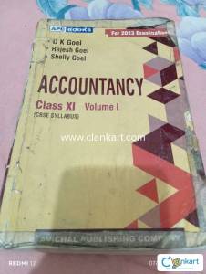 Accountancy Volume 1 for class 11 by APC Books DK Goel