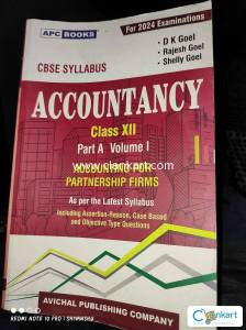 Accountancy book class 12th