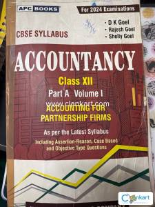Accountancy book dk goel class 12